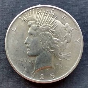 1925 Peace Dollar
