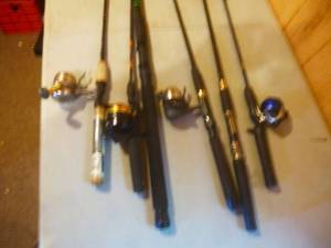 Assorted Fishing Rods