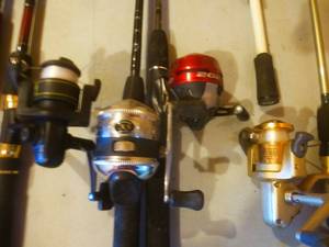 Assorted Fishing Rods