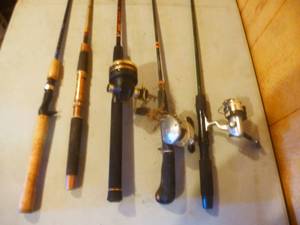Assorted Fishing Rods