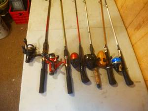 Assorted Fishing Rods
