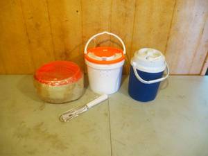 Batter Box, Bait Box, Water Cooler