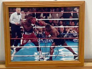 Autographed Mike Tyson Photograph