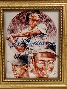 Autographed Ted Williams Photograph