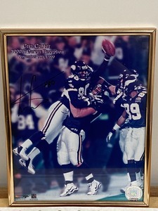 Autographed Cris Carter Photograph
