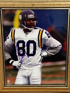 Autographed Cris Carter Photograph