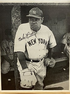 Limited Edition Babe Ruth Print