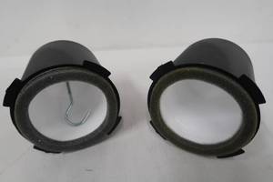 lot 632 image: Plastic Freeze Cap Faucet Insulator with Hook Mount- Set of 2