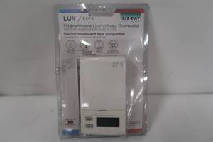 lot 654 image: Lux 5-2 Day Programmable Heat-Only Thermostat