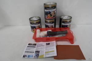 lot 670 image: DAICH Spreadstone Mineral Select 1 qt. Natural White Countertop Refinishing Kit