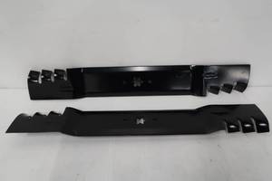 lot 680 image: MaxPower 2 Blade Commercial Mulching Set for Many 42 in. Cut MTD, Cub Cadet, Troy-Bilt Mowers Replaces OEM # 742-0616, 942-0616