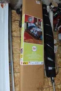 lot 35 image: Circo Twin Bed Chocolate Finish 80-1516Lx45-1516Wx38-18H (in box)