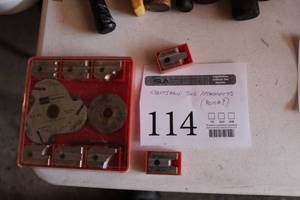 lot 114 image: Lot of Craftsman Rotary Tool Attachments (in case)