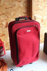 lot 126 image: Embark Rolling Travel Bag with Handle 14Lx8Wx25H