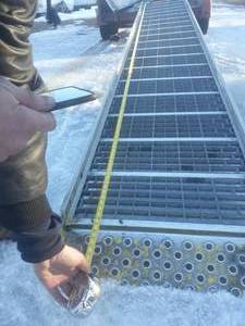 lot 7A image: R.O.M. Aluminum SureFoot Road Warrior Walkway Ramp 15Lx26W
