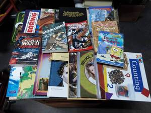 lot 8 image: Lot Of Childrens Books (Spider-Man, Wimpy Kid, Others, New)