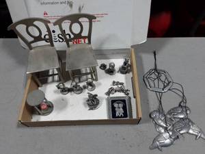 lot 48 image: Pewter Collectibles