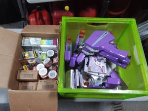 lot 57 image: NEW Tape Guns, Large Variety Of NEW Washi Tapes & Dispensers
