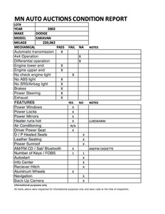 2002 Dodge Grand Caravan