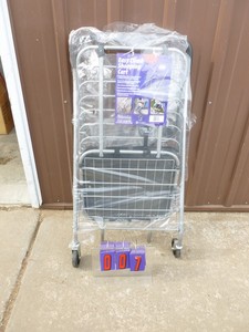 Milwaukee brand easy climb shopping cart. New in box. Made for going up staris. As shown.