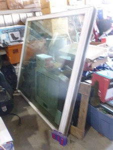 Fixed window 64 x 70 rough. New. As shown.
