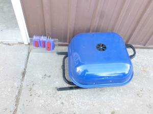 Folding Charcoal grill. Lightly used. As shown.