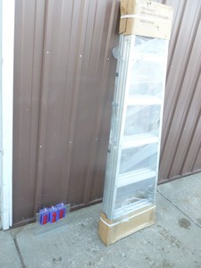 Aluminum 6 step ladder. New condition. As shown.