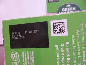 lot 15 image: French Vanilla Decaf K-Cups