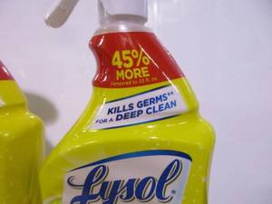 lot 81 image: Lysol Disinfectant Cleaner