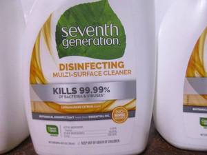 lot 83 image: Seventh Generation Disinfectant