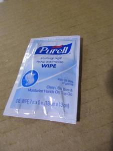 lot 102 image: Purell Individual Hand Wipes