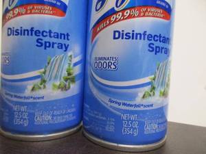 lot 54 image: Lysol Disinfectant Spray