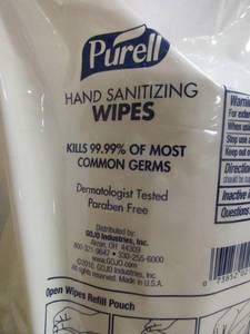 lot 37 image: Purell Hand Sanitizing Wipes