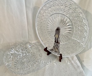 lot 51 image: Cut Crystal and Clear Glass Lot
