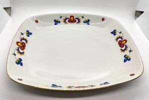 lot 61 image: Porsgrund- Farmers Rose Serving Tray