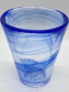 lot 147 image: Kosta Boda MINE Blue Glass
