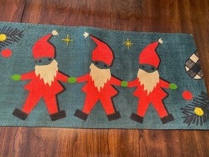 lot 166 image: Adorable Norwegian Gnome Textile