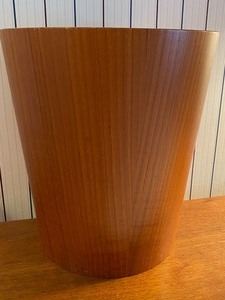 lot 224 image: Swedish (Rainbow) made Teak Waste Basket