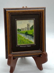 lot 253 image: Vintage Porcelain Painting