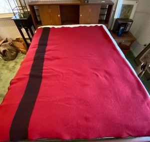 lot 301 image: Three LL Bean Wool Blankets