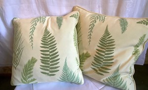 lot 310 image: Three Decorative Throw Pillows