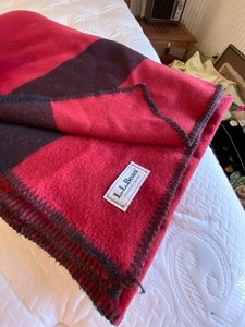 lot 317 image: Two LL Bean Wool Blankets