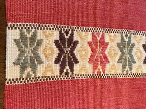 lot 403 image: Vintage Woven Textile