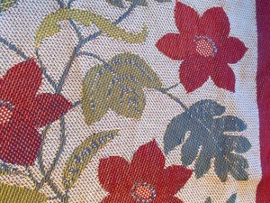 lot 404 image: Floral Pattern Table Runner Made in Sweden by Ekelund