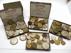 lot 354 image: Vintage Foreign Coins Collection