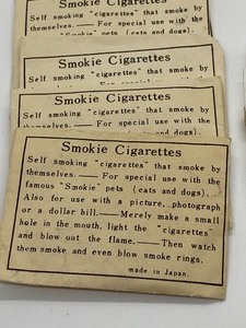 lot 343 image: FUN 1950s Smokie - The Smoking Pet