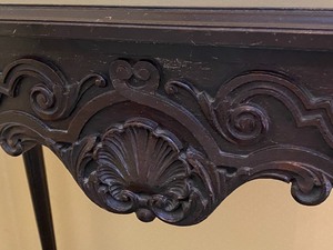 lot 393 image: Antique Carved Console Table