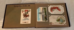 lot 433 image: Vintage Postcard Album