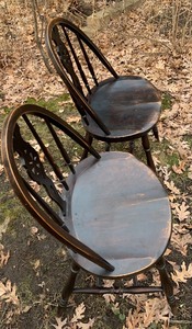 lot 437 image: Pair of Vintage Chairs