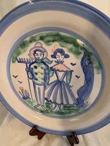 lot 430 image: Two M.A. Hadley Pottery Items